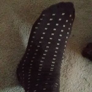 Brown designer socks